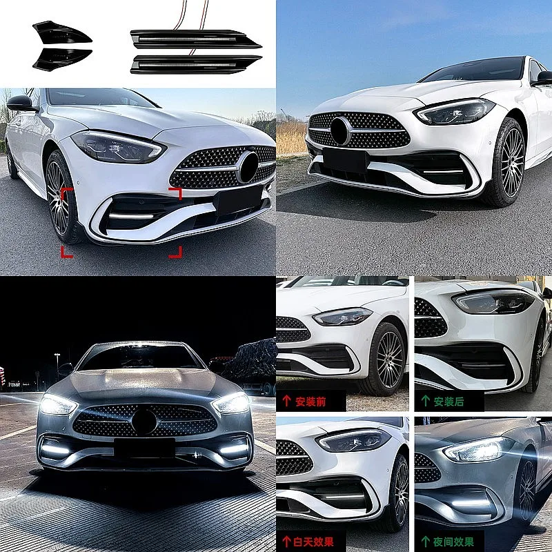 Brabus Style LED DRL Corner Light for Mercedes Benz C Class W206 C200 C300 C43 AMG 2022+
Brabus Style LED DRL Corner Light for Mercedes Benz C Class W206 C200 C300 C43 AMG 2022+