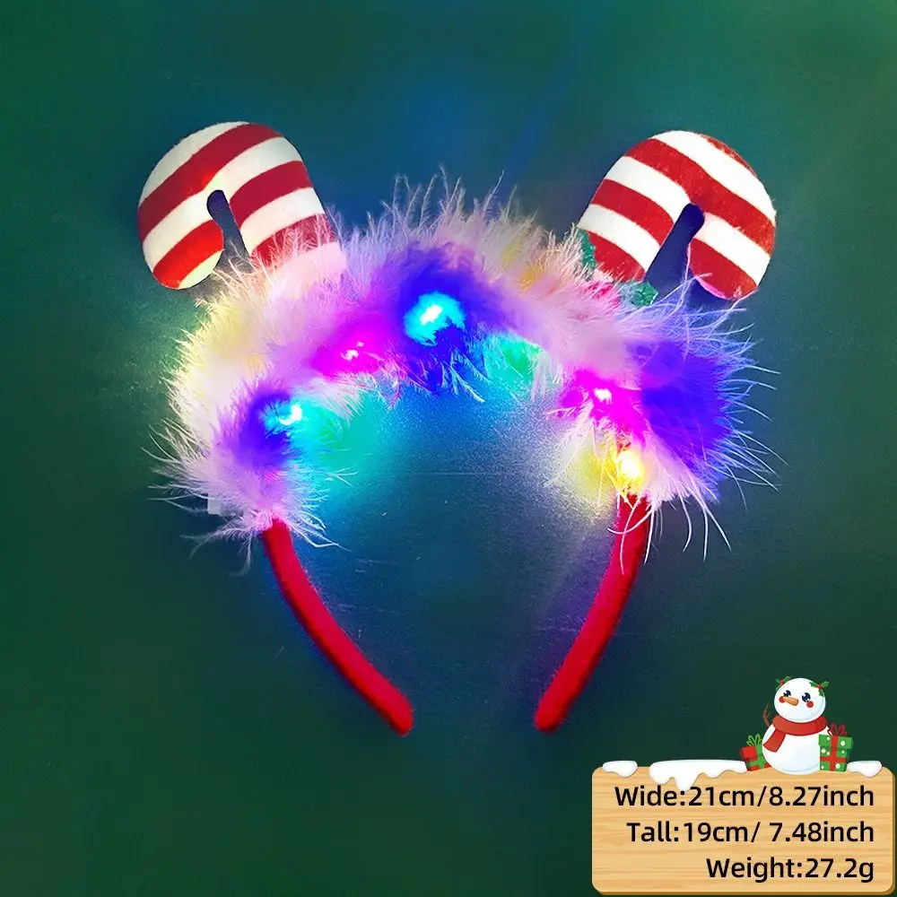 LED LED Christmas Headband Colorful Headdress LED Light Christmas Headband Xmas Tree Glowing Xmas Tree Snowflake Hair Band
LED LED Christmas Headband Colorful Headdress LED Light Christmas Headband Xmas Tree Glowing Xmas Tree Snowflake Hair Band