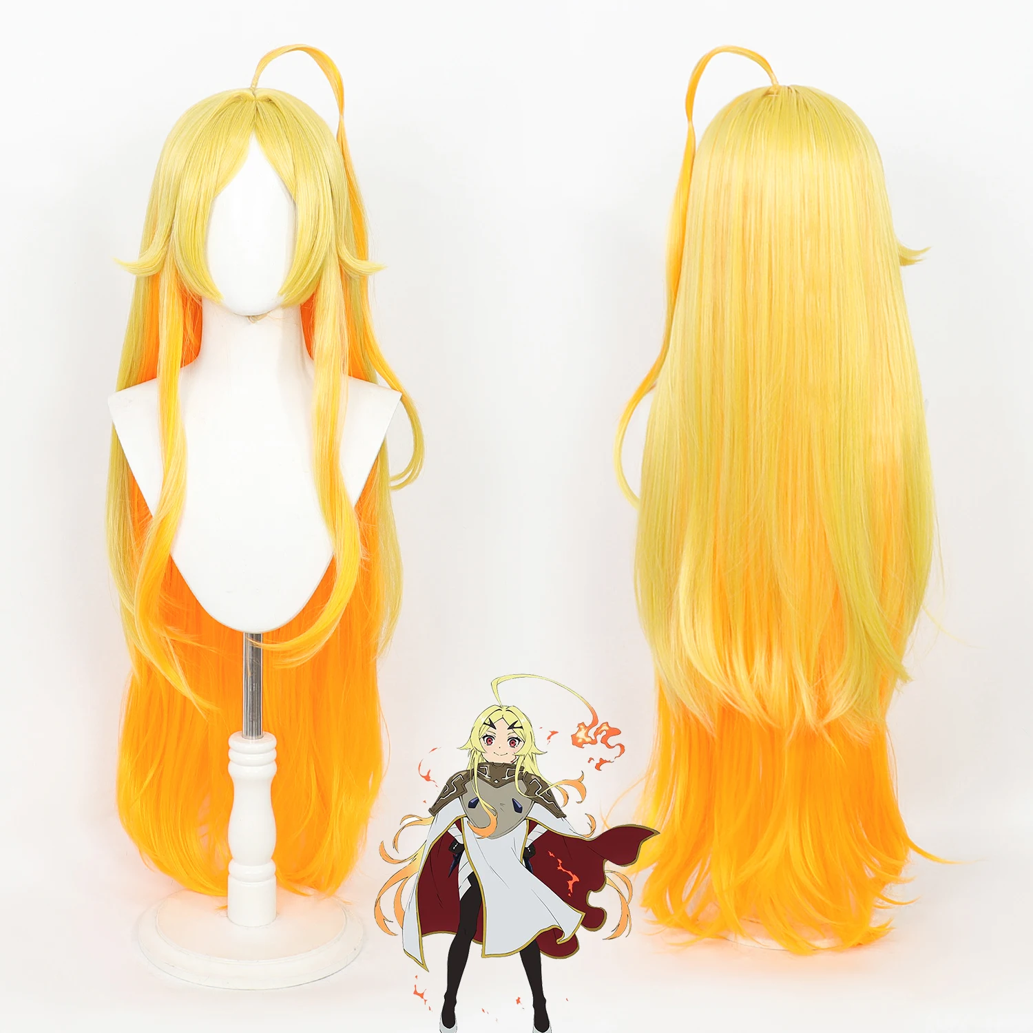 40inch Yellow Orange Ombre Long Synthetic Cosplay Wig Heat Resistant Hair for Women Anime Party
40inch Yellow Orange Ombre Long Synthetic Cosplay Wig Heat Resistant Hair for Women Anime Party