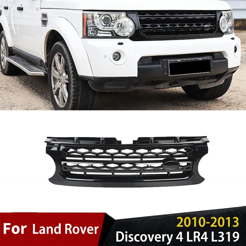 Racing Grills For Land Rover Discovery 4 LR4 L319 2010 2011 2012 2013 Front Bumper Grille Accessories Upper Exterior Grill 10-13
Racing Grills For Land Rover Discovery 4 LR4 L319 2010 2011 2012 2013 Front Bumper Grille Accessories Upper Exterior Grill 10-13