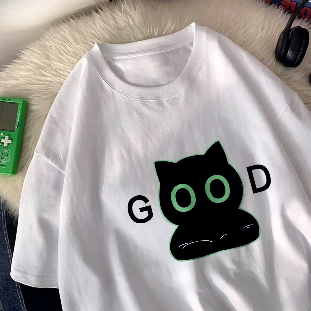 Cartoon Cat with Good Pattern Printed Summer Women's Top Casual Round Neck Short Sleeve Women's Plus Size Comfortable Clothing
Cartoon Cat with Good Pattern Printed Summer Women's Top Casual Round Neck Short Sleeve Women's Plus Size Comfortable Clothing