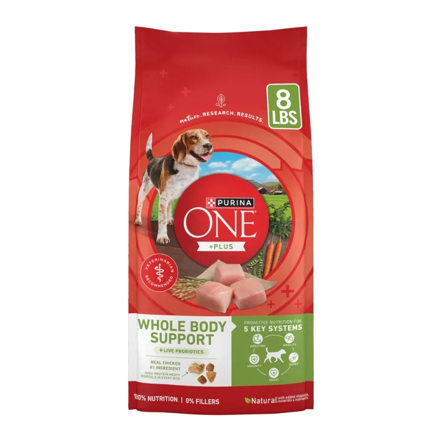 Plus Whole Body Support With Chicken Dry Dog Food, 8 lb.
Plus Whole Body Support With Chicken Dry Dog Food, 8 lb.