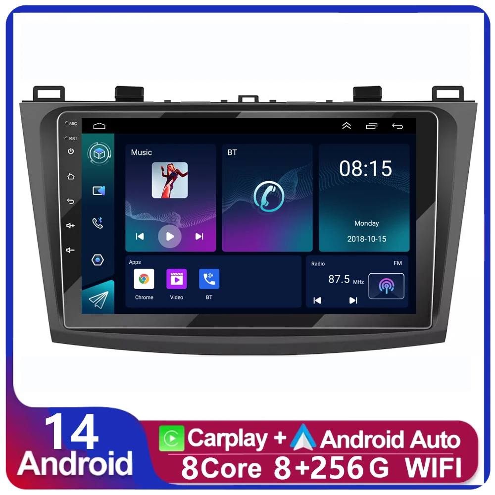 Интеллектуальная система Android 14, для Mazda 3 bk maxx axel 2010-2013, беспроводной Carplay, авторадио, Bluetooth, аксессуары, 4G + WIFI DSP
Интеллектуальная система Android 14, для Mazda 3 bk maxx axel 2010-2013, беспроводной Carplay, авторадио, Bluetooth, аксессуары, 4G + WIFI DSP