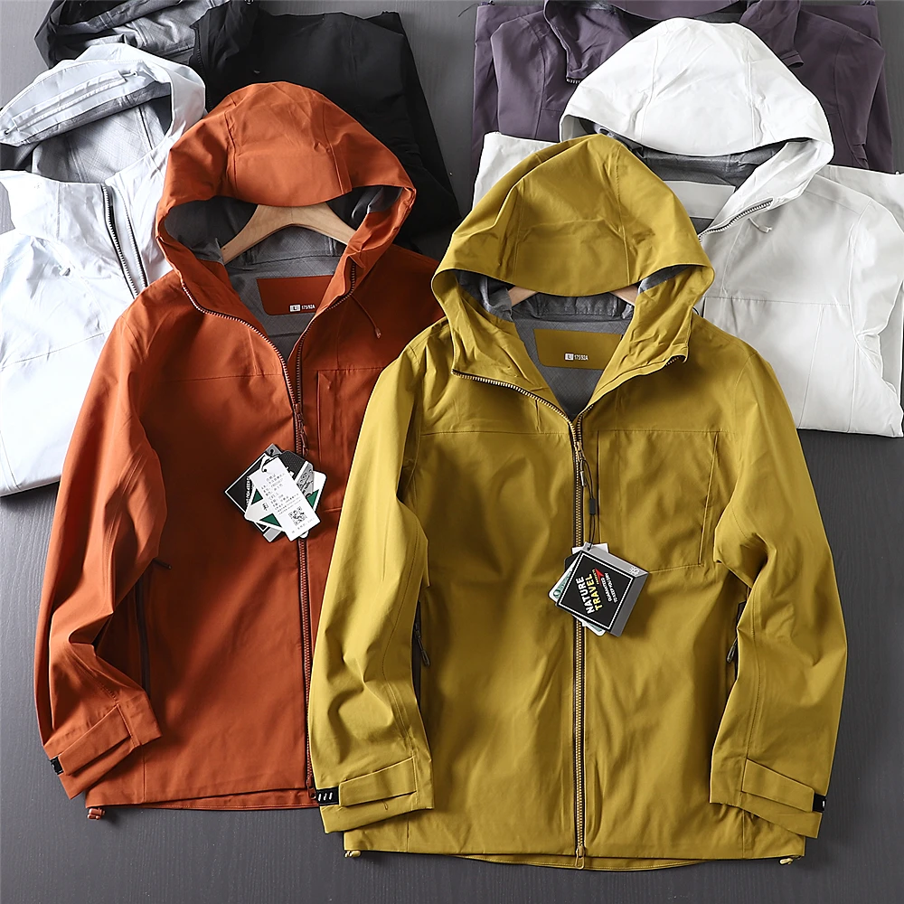 Outdoor Breathable Waterproof Oil-resistant Tee-dimensional Tailoring Full-glue Jaet Hooded Windbreaker Outerwear
Outdoor Breathable Waterproof Oil-resistant Tee-dimensional Tailoring Full-glue Jaet Hooded Windbreaker Outerwear