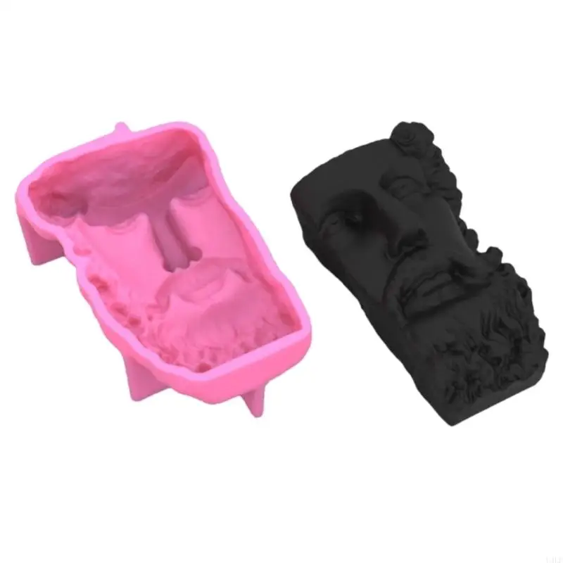 U4LF Epoxy Handmade Soap Mold Western Statue Face Decor Candle Mold for DIY Decoration Making Soap Candle Melt Resin Clay
U4LF Epoxy Handmade Soap Mold Western Statue Face Decor Candle Mold for DIY Decoration Making Soap Candle Melt Resin Clay