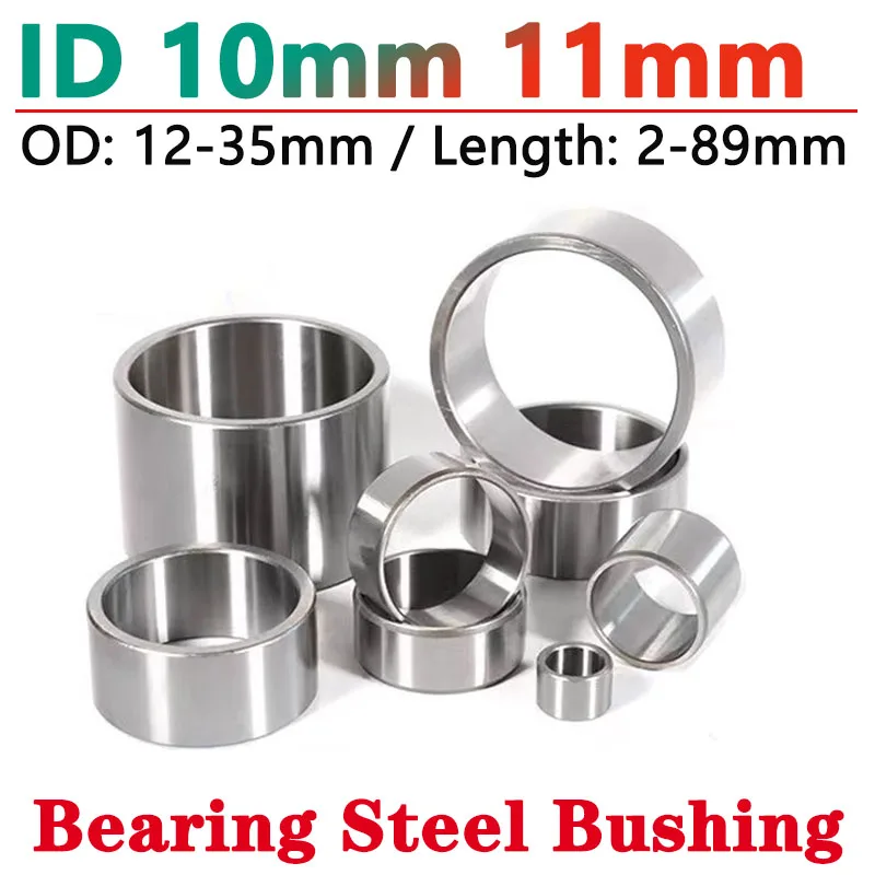 5pcs ID 10mm 11mm Bearing Steel Bushing Round Hollow Shaft Sleeve Wear Resistant Guide Spacer OD 12-35mm Length 2-89mm
5pcs ID 10mm 11mm Bearing Steel Bushing Round Hollow Shaft Sleeve Wear Resistant Guide Spacer OD 12-35mm Length 2-89mm
