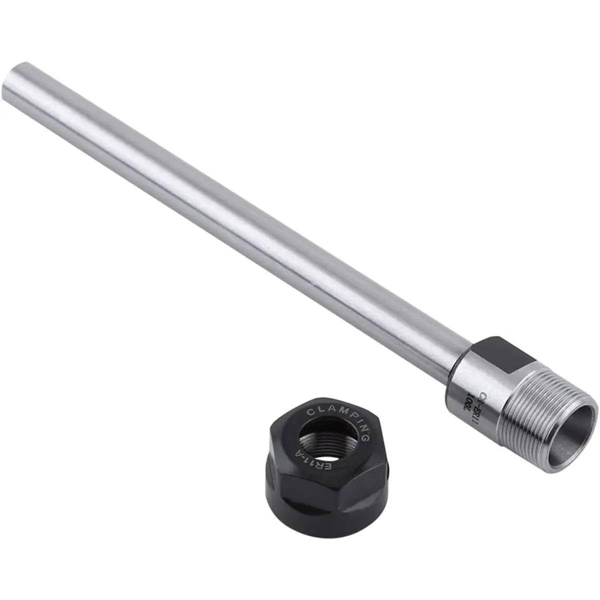 Sep.HOT~C8-ER11A-100L Collet Extension 8mm Cylindrical Shank Chuck Holder with Nut for CNC Lathe and Milling Machine
Sep.HOT~C8-ER11A-100L Collet Extension 8mm Cylindrical Shank Chuck Holder with Nut for CNC Lathe and Milling Machine