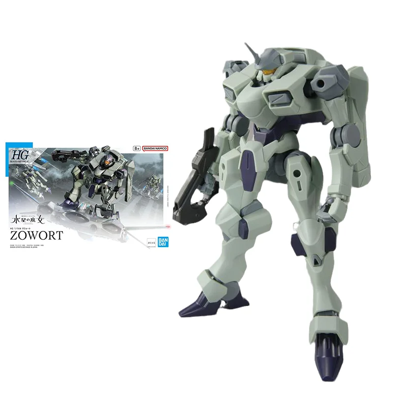Bandai Original Gundam Model Kit Anime Figure HG 1/144 The Witch From Mercury ZOWORT Action Figures Toys Gifts for Children
Bandai Original Gundam Model Kit Anime Figure HG 1/144 The Witch From Mercury ZOWORT Action Figures Toys Gifts for Children