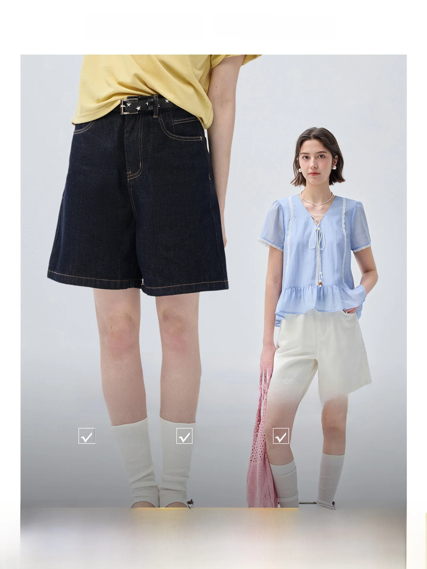 High Waist Straight Leg Denim Shorts plus Size Women's Fashion Summer Pants A-Line Wide Leg Jeans Slimming Effect
High Waist Straight Leg Denim Shorts plus Size Women's Fashion Summer Pants A-Line Wide Leg Jeans Slimming Effect