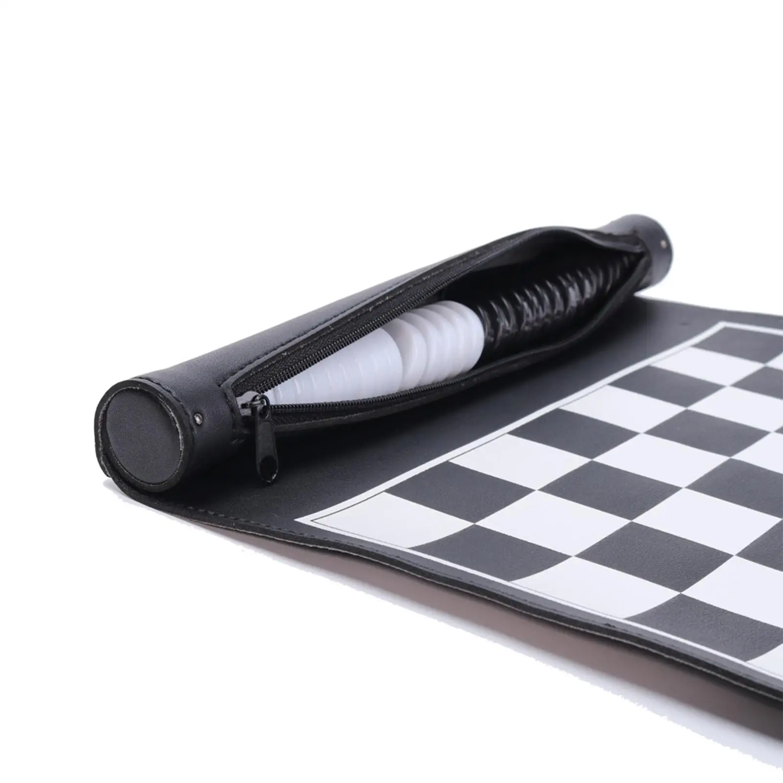 Folding PU Leather Roll Up Chess Set for Tournament Training
Folding PU Leather Roll Up Chess Set for Tournament Training