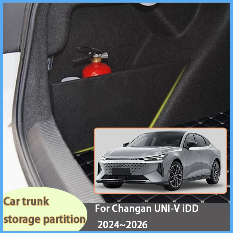 For Changan UNI-V iDD 2024~2026 Car Organizer Thickening Trunk Side Partition Trunk Interior Storage Box Parts
For Changan UNI-V iDD 2024~2026 Car Organizer Thickening Trunk Side Partition Trunk Interior Storage Box Parts