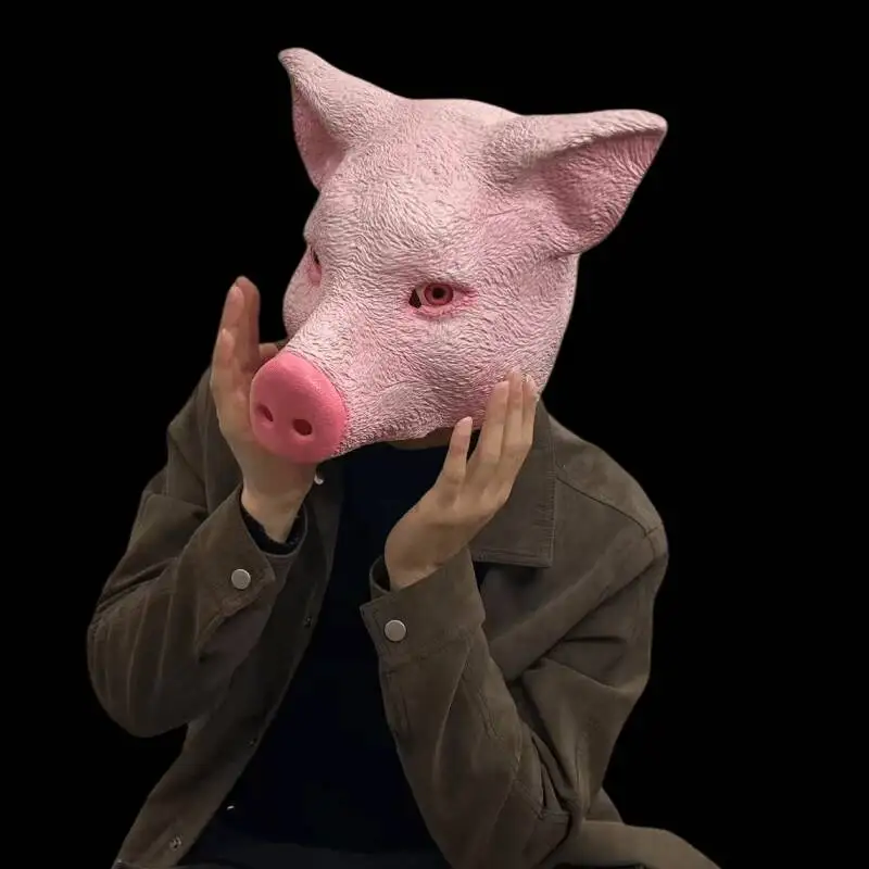 Pink Pig Head Mask for Children Performance Costume Cosplay Party Makeup Ball Live Props Halloween Animal Mask
Pink Pig Head Mask for Children Performance Costume Cosplay Party Makeup Ball Live Props Halloween Animal Mask