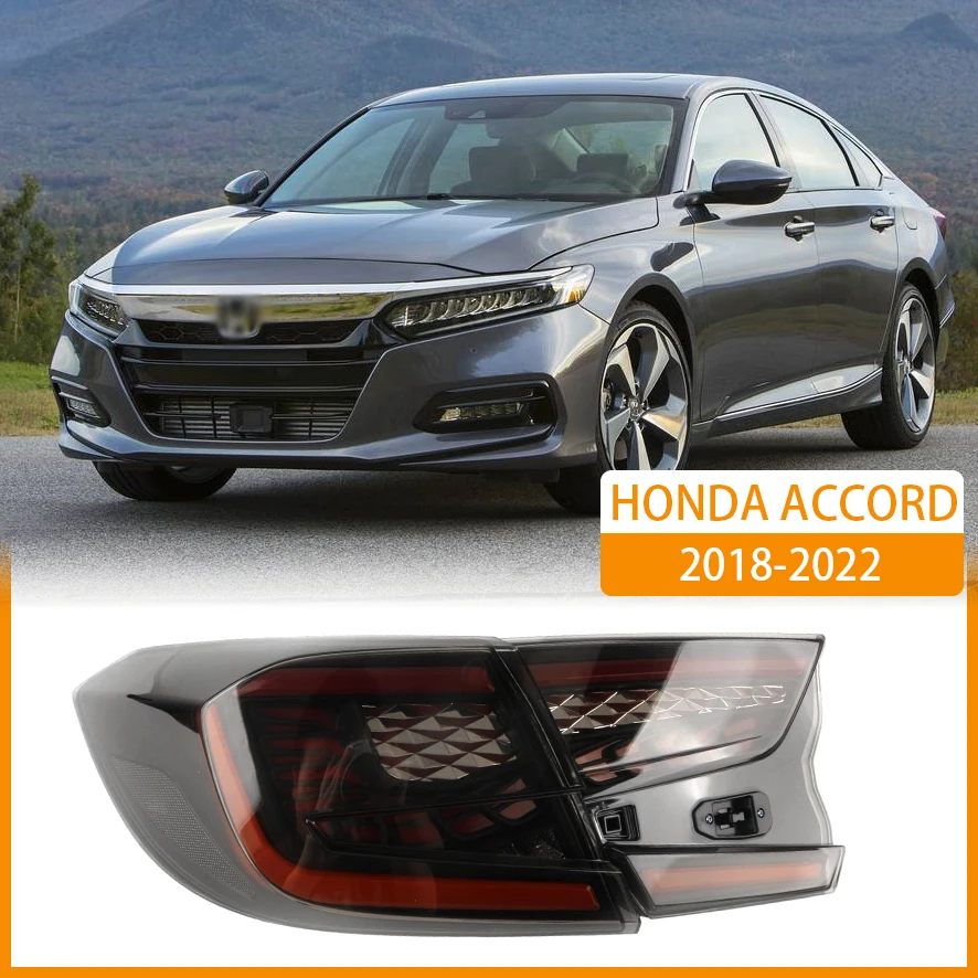 For Honda Accord 2018 2019 2020 2021 2022 One Set 4PCS Car LED Tail light Rear Bumper Light Stop Brake Lamp Turn Signal Warning
For Honda Accord 2018 2019 2020 2021 2022 One Set 4PCS Car LED Tail light Rear Bumper Light Stop Brake Lamp Turn Signal Warning