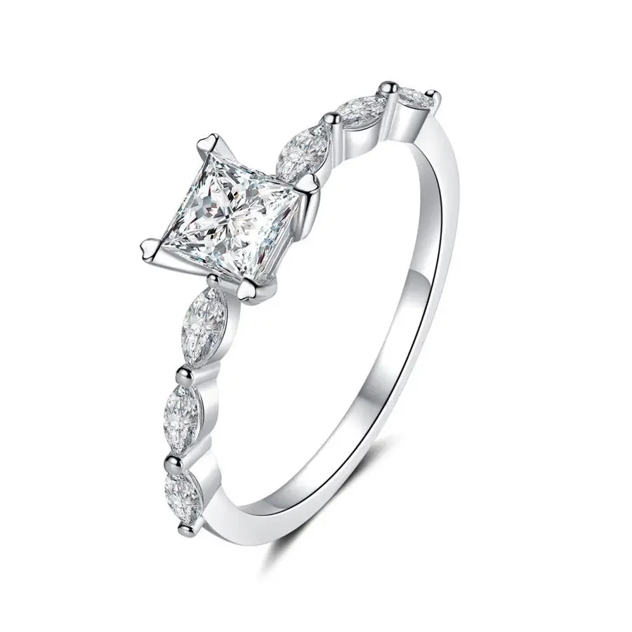Genuine S925 Sterling Silver 1 Carat Diamond Ring Jewelry Gemstone Women Wedding Bands Anillos De Origin Diamond 925 Jewelry
Genuine S925 Sterling Silver 1 Carat Diamond Ring Jewelry Gemstone Women Wedding Bands Anillos De Origin Diamond 925 Jewelry