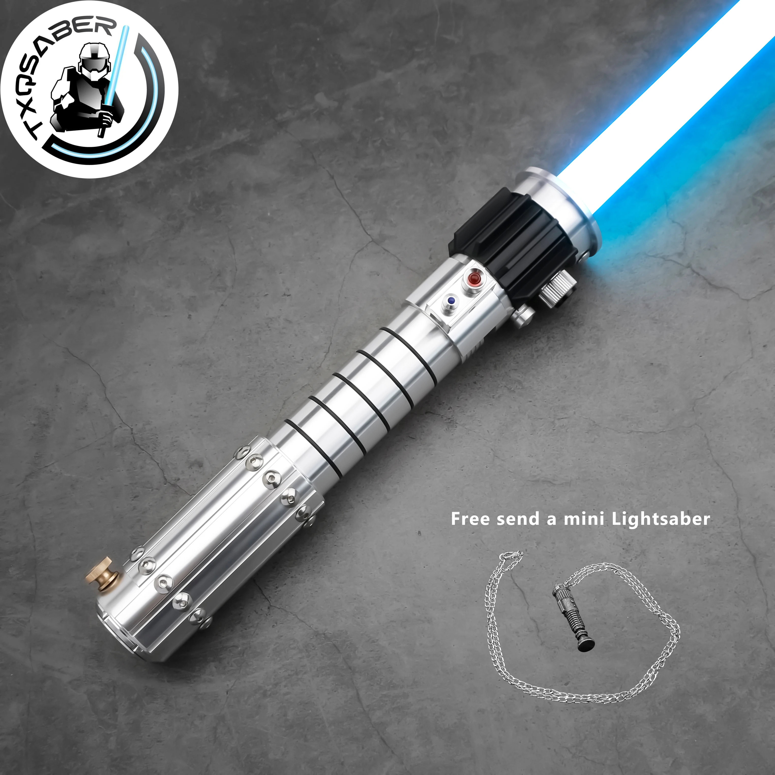 TXQSABER Replica Lightsaber Mara Pixel SDRGB Laser Sword Metal Hilt Jedi Light Sword Smooth Swing FOC Lasersword Toys for Adult
TXQSABER Replica Lightsaber Mara Pixel SDRGB Laser Sword Metal Hilt Jedi Light Sword Smooth Swing FOC Lasersword Toys for Adult