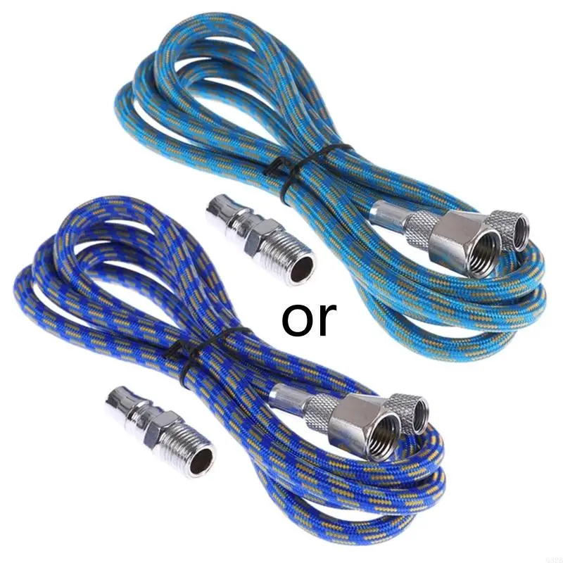 Q39B Braided Air Hose Air Compressor Tool Adaptor Fitting 1.8M for Most with Inline Moisture
Q39B Braided Air Hose Air Compressor Tool Adaptor Fitting 1.8M for Most with Inline Moisture