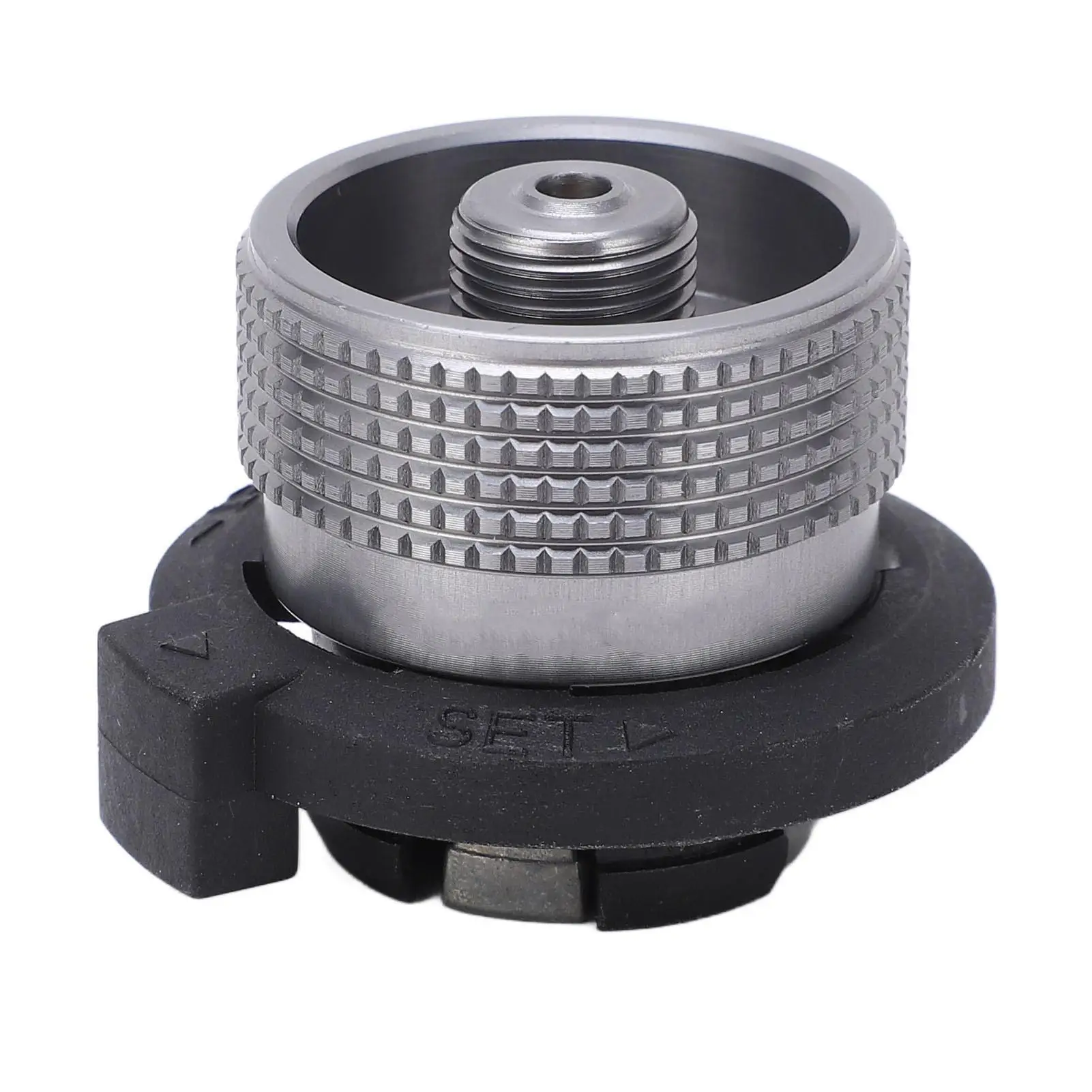 Universal Butane Nozzle Adapter for Camping Gas Stove - Threaded Frame Integral IPB Locking Converter
Universal Butane Nozzle Adapter for Camping Gas Stove - Threaded Frame Integral IPB Locking Converter