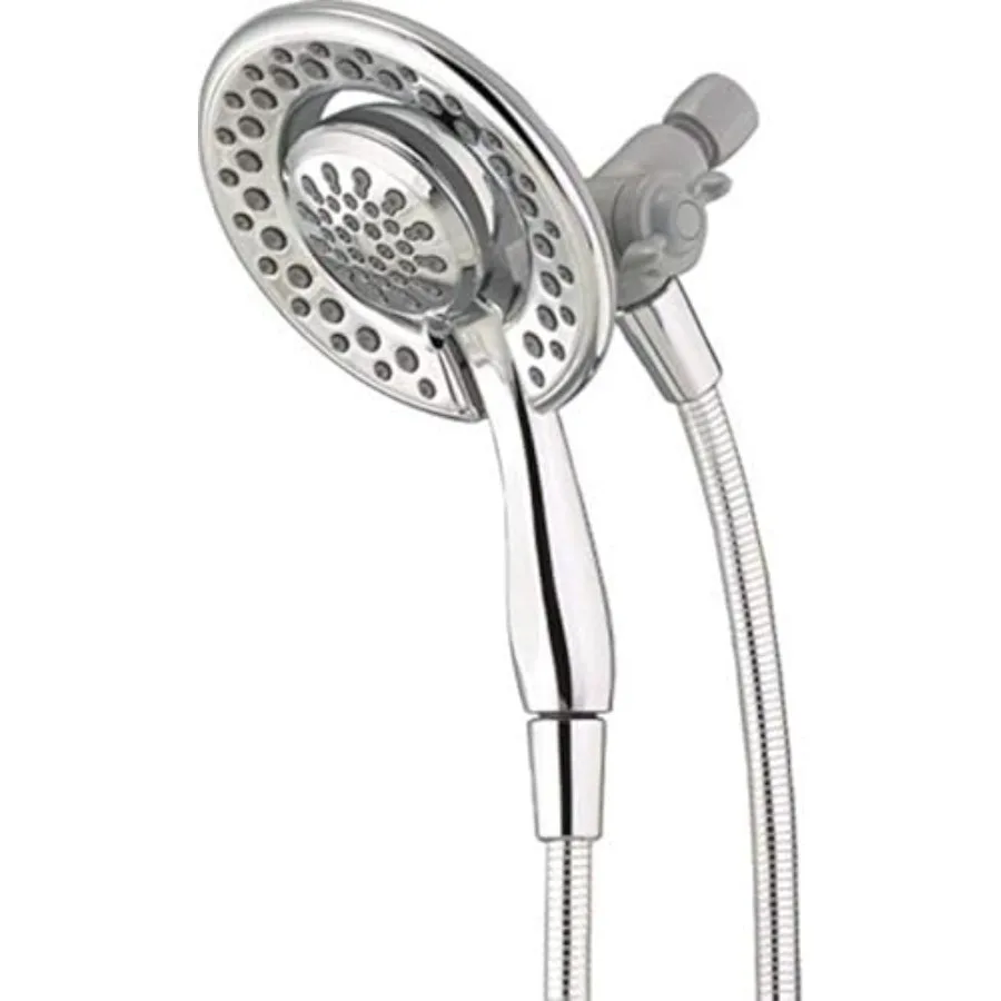 4-Setting In2ition 2-in-1 Dual Shower Head with HandHeld Spray, Detachable Shower Head with Hose, Showerhead, 1.75 GPM Flow Rat
4-Setting In2ition 2-in-1 Dual Shower Head with HandHeld Spray, Detachable Shower Head with Hose, Showerhead, 1.75 GPM Flow Rat