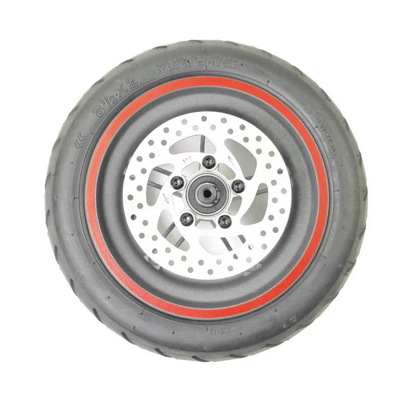 Electric Scooter 8.5 Inch Inflatale Rear Wheel Tire Aluminum Alloy Wheel Hub 110Mm Brake Disk Set For Xiaomi M365 / 1S
Electric Scooter 8.5 Inch Inflatale Rear Wheel Tire Aluminum Alloy Wheel Hub 110Mm Brake Disk Set For Xiaomi M365 / 1S