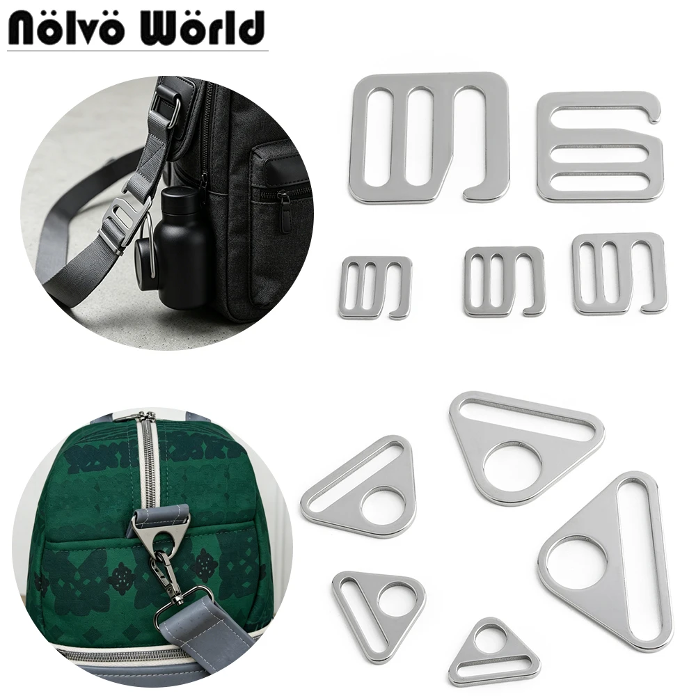 10/30/100PCS 15-20-25-32-38mm Polished Steel Triangle Adjust Slider Buckles Ring For Bag Purse Pet Dog Collar Chain Accessories
10/30/100PCS 15-20-25-32-38mm Polished Steel Triangle Adjust Slider Buckles Ring For Bag Purse Pet Dog Collar Chain Accessories