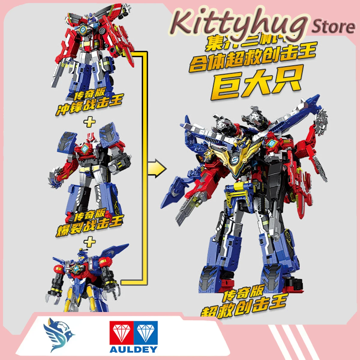 Auldey Titanic Toy Legendary Edition Charge Battle Champion Cool Transforming Robot Boy'S Birthday Present
Auldey Titanic Toy Legendary Edition Charge Battle Champion Cool Transforming Robot Boy'S Birthday Present
