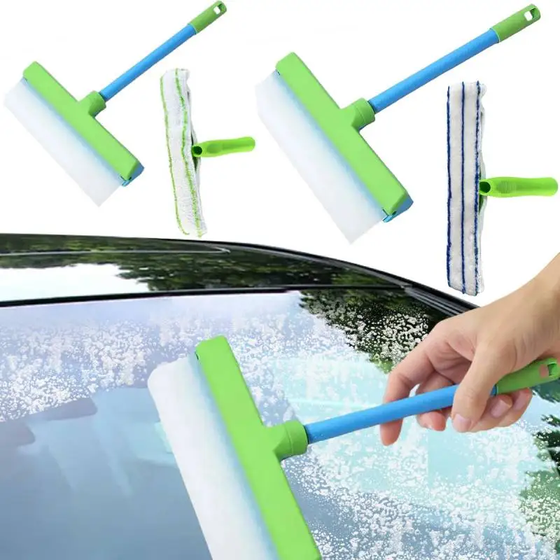 Window Cleaning Kit Reusable Silicone Window Squeegee Kit Anti-Slip Clean Scraper Water Removal Blade for Glass Mirror Door Car
Window Cleaning Kit Reusable Silicone Window Squeegee Kit Anti-Slip Clean Scraper Water Removal Blade for Glass Mirror Door Car