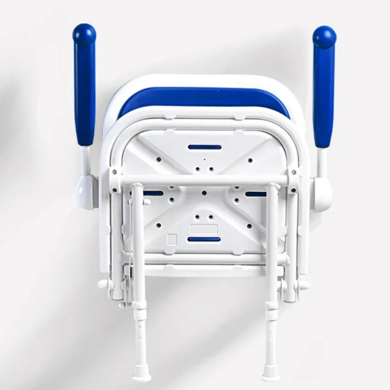 Close the elderly bathroom folding stool, folding chair, with legs with armrests non-slip shower stool bath stool wall hanging
Close the elderly bathroom folding stool, folding chair, with legs with armrests non-slip shower stool bath stool wall hanging