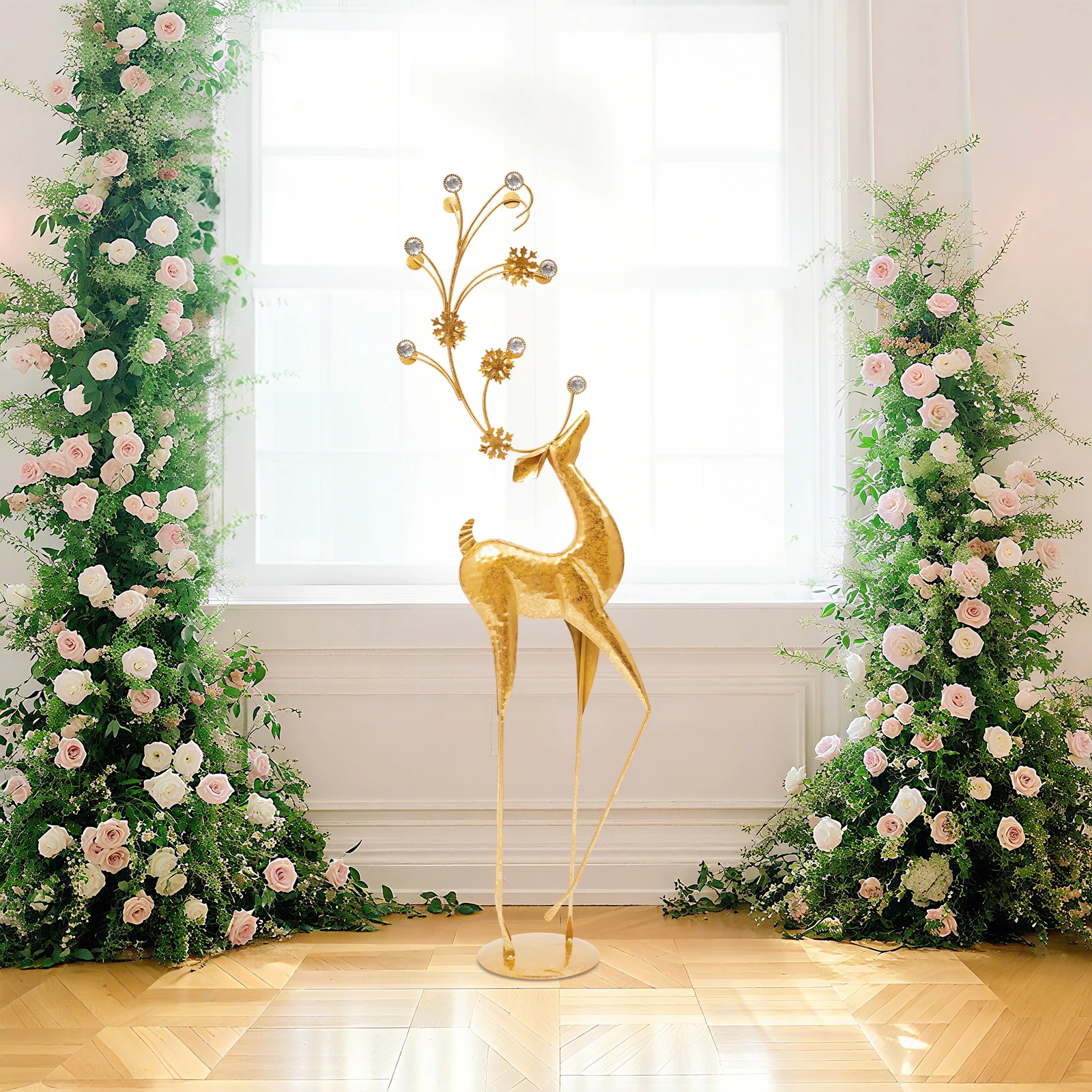 Ретро статуя оленя украшение 32*16*100 см золотой железный олень Рождественский декоративный орнамент фигурки скульптура из смолы для гостиной
Ретро статуя оленя украшение 32*16*100 см золотой железный олень Рождественский декоративный орнамент фигурки скульптура из смолы для гостиной