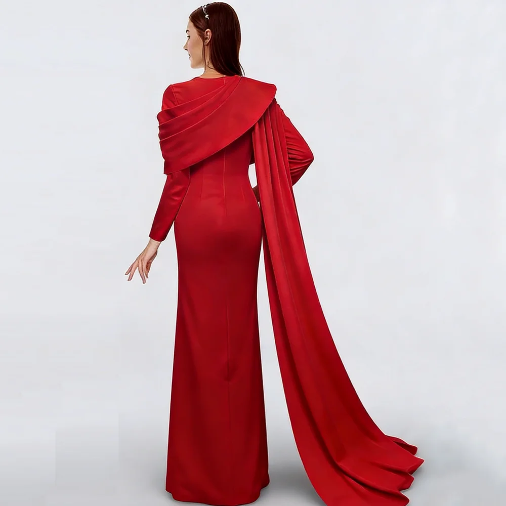 Customized Prom Dresses Long Sleeves Party Gowns Simple Mermaid Elegant Button Evening Dress Vestido De Novia
Customized Prom Dresses Long Sleeves Party Gowns Simple Mermaid Elegant Button Evening Dress Vestido De Novia