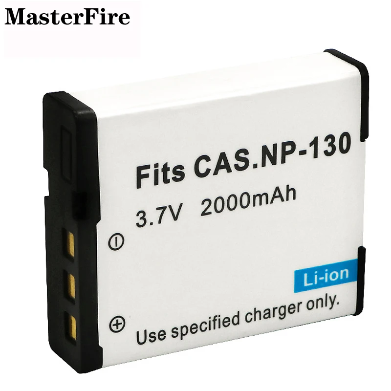 3.7V 2000mah Li-ion Battery NP-130 NP130 CNP-130 for Casio Exilim EX-10 EX-FC300 EX-H35 EX-ZR100 EX-ZR1200 EX-ZR3500 Batteries
3.7V 2000mah Li-ion Battery NP-130 NP130 CNP-130 for Casio Exilim EX-10 EX-FC300 EX-H35 EX-ZR100 EX-ZR1200 EX-ZR3500 Batteries