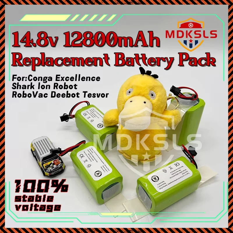 Original 14.8V 128000mAh Replacement Battery for Conga Excellent 990 1090 1790 1990 Deebot N79S N79 DN622 Robovac 11 Tesvor X500
Original 14.8V 128000mAh Replacement Battery for Conga Excellent 990 1090 1790 1990 Deebot N79S N79 DN622 Robovac 11 Tesvor X500