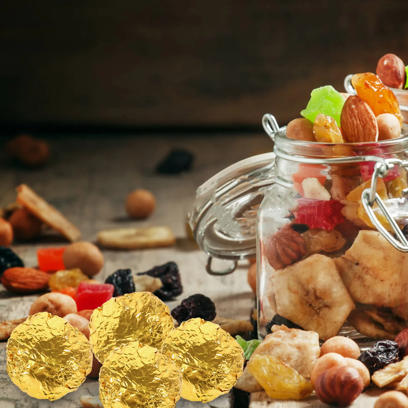 600Pcs Chocolate Foil Wrappers Food Packaging Candy Wrapping Paper for Bakery Wedding Birthday Party Use Candy Wrapper
600Pcs Chocolate Foil Wrappers Food Packaging Candy Wrapping Paper for Bakery Wedding Birthday Party Use Candy Wrapper