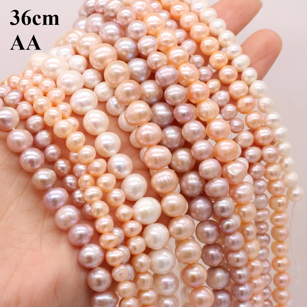 AA Natural Freshwater Real Pearl White Round Loose Spacer Isolation Bead Jewelry Make DIY Charm Bracelet Necklace Accessories
AA Natural Freshwater Real Pearl White Round Loose Spacer Isolation Bead Jewelry Make DIY Charm Bracelet Necklace Accessories