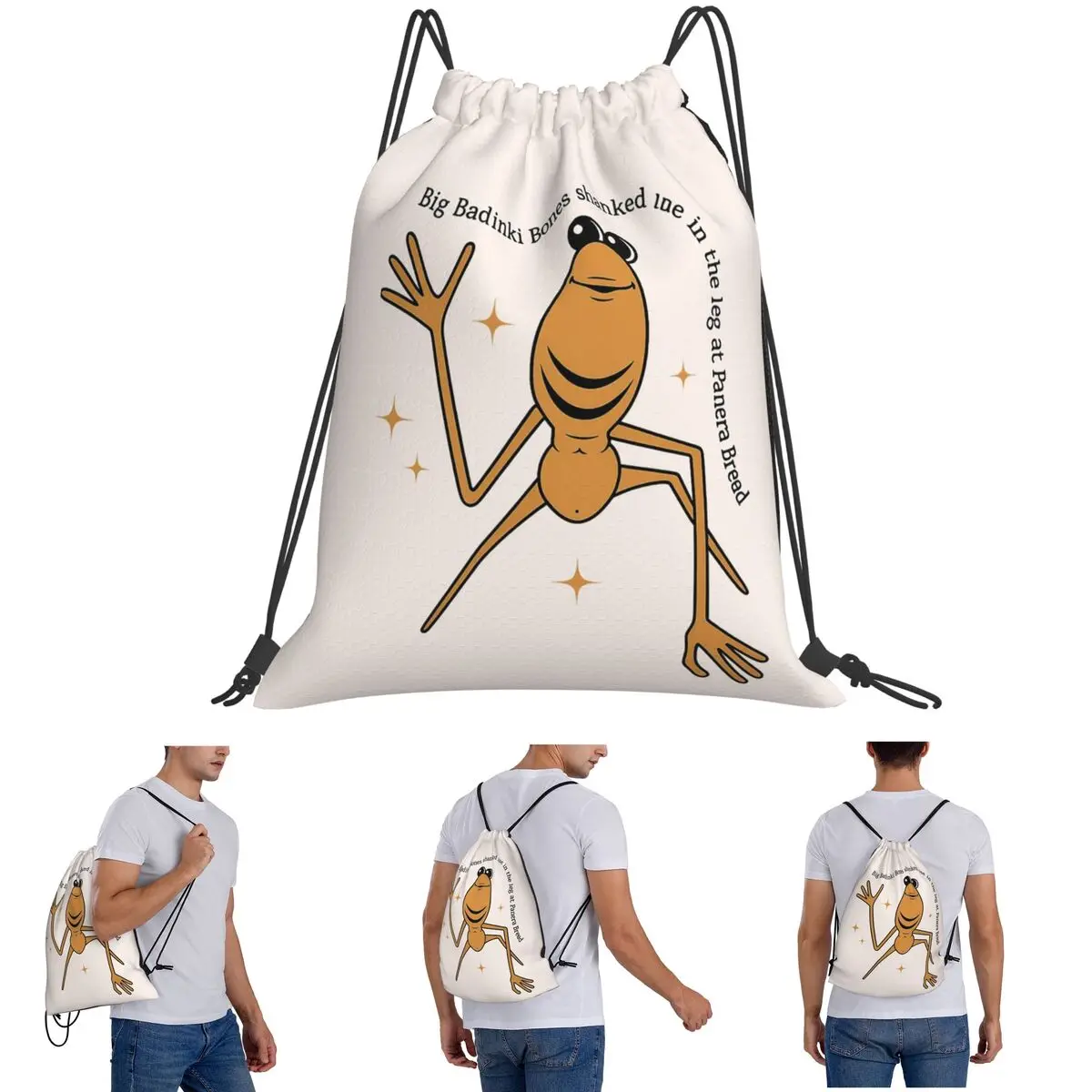 Marcus The Worm Robert Help Meme Brain Rot Backpacks Casual Drawstring Bags Sports Bag Book Bags for Man Woman Students
Marcus The Worm Robert Help Meme Brain Rot Backpacks Casual Drawstring Bags Sports Bag Book Bags for Man Woman Students