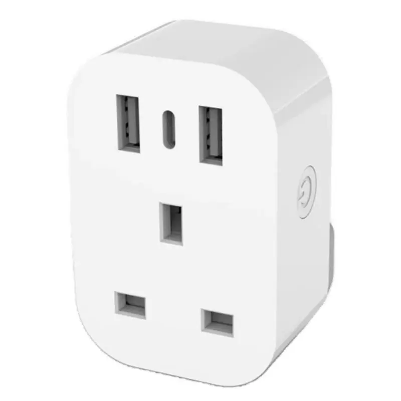 AB46-Tuya Wifi Smart Plug UK Smart Socket USB Type C Phone Home Appliance Works For Alexa Google Home UK Plug
AB46-Tuya Wifi Smart Plug UK Smart Socket USB Type C Phone Home Appliance Works For Alexa Google Home UK Plug