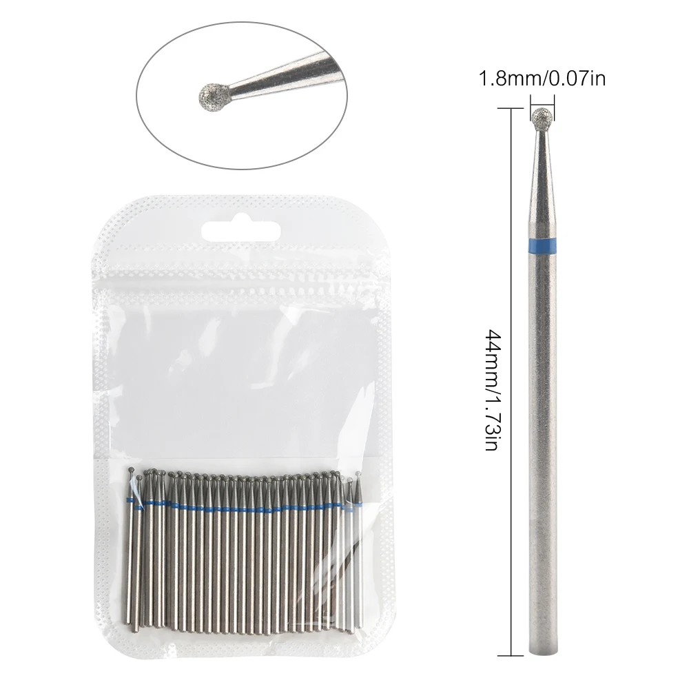 50Pcs/Set Nail Drill Bits Diamond Milling Cutter Tips for Electric Nail Drill Machine Remover Cuticle Polish Dead Skin Remove
50Pcs/Set Nail Drill Bits Diamond Milling Cutter Tips for Electric Nail Drill Machine Remover Cuticle Polish Dead Skin Remove