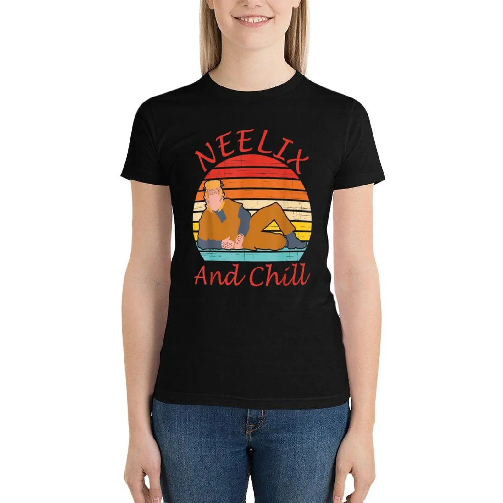 Funny Neelix And Chill Retro Vintage T-Shirt korean fashion hippie clothes tees summer top white t shirts for Women
Funny Neelix And Chill Retro Vintage T-Shirt korean fashion hippie clothes tees summer top white t shirts for Women
