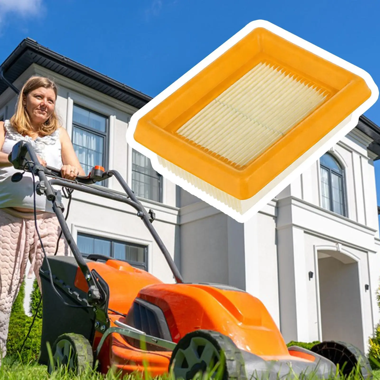 Фильтр для газонокосилки, аксессуар для фильтрации, запасные части для триммера, для очистки воздухозаборника садовой техники, для ухода за садом
Фильтр для газонокосилки, аксессуар для фильтрации, запасные части для триммера, для очистки воздухозаборника садовой техники, для ухода за садом