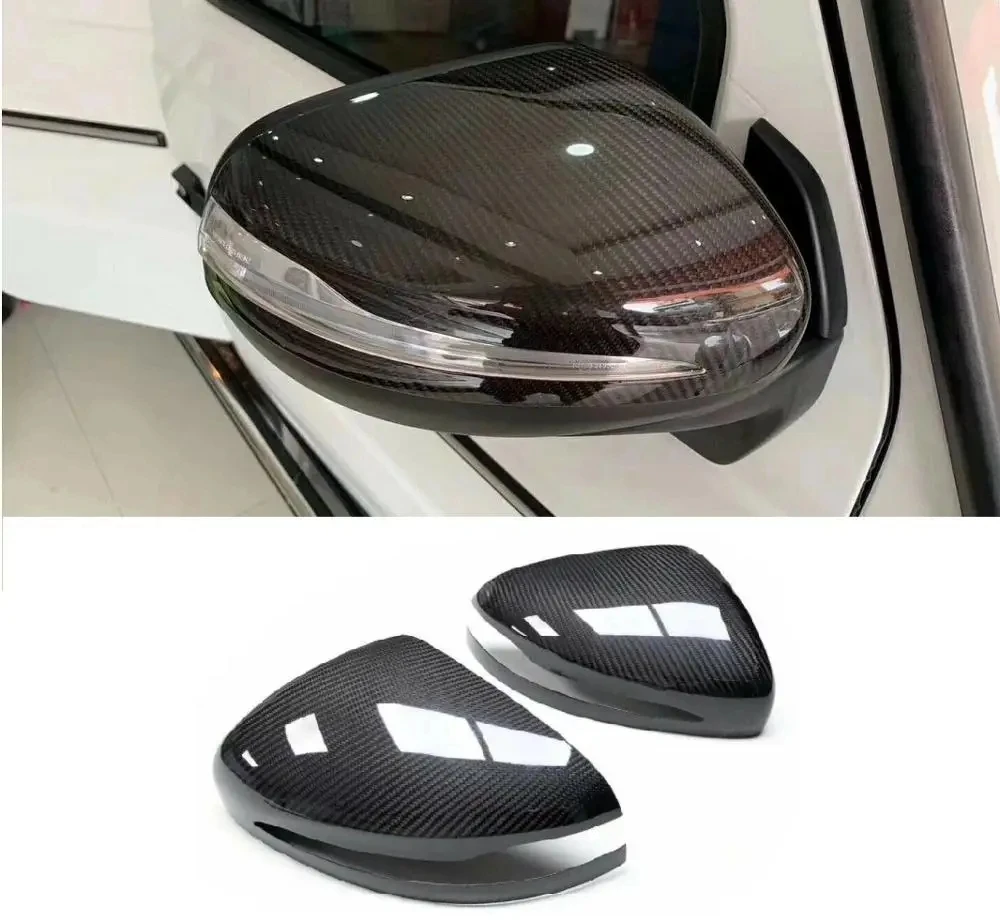 Dry Carbon Fiber Side Mirror Cover Caps fit for Mercedes-Benz W464 G class G63 AMG 2019-up
Dry Carbon Fiber Side Mirror Cover Caps fit for Mercedes-Benz W464 G class G63 AMG 2019-up