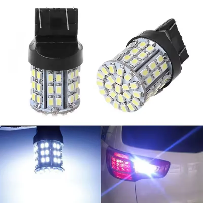 2-10 шт. T20 W21W 7443 7440 LED 64-SMD 1206 Светодиодные лампы для задних стоп-сигналов и фонарей заднего хода, 12В 6000К, белые автомобильные сигнальные лампы
2-10 шт. T20 W21W 7443 7440 LED 64-SMD 1206 Светодиодные лампы для задних стоп-сигналов и фонарей заднего хода, 12В 6000К, белые автомобильные сигнальные лампы