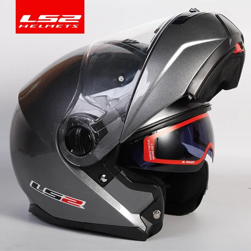 LS2 FF345 Full Face Flip Up All Season Motorcycle Helmet Dual Lens Anti Fog For Men and Women ECE casco moto
LS2 FF345 Full Face Flip Up All Season Motorcycle Helmet Dual Lens Anti Fog For Men and Women ECE casco moto