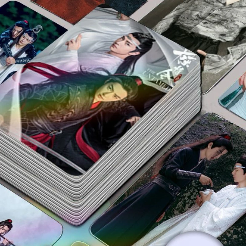 30/50 шт. No Repeat Xiao Zhan Wang Yibo Zan Ye Bo BJYX Плакат ТВ The Untamed Drama Stills Двусторонняя печать 3-дюймовая карта
30/50 шт. No Repeat Xiao Zhan Wang Yibo Zan Ye Bo BJYX Плакат ТВ The Untamed Drama Stills Двусторонняя печать 3-дюймовая карта