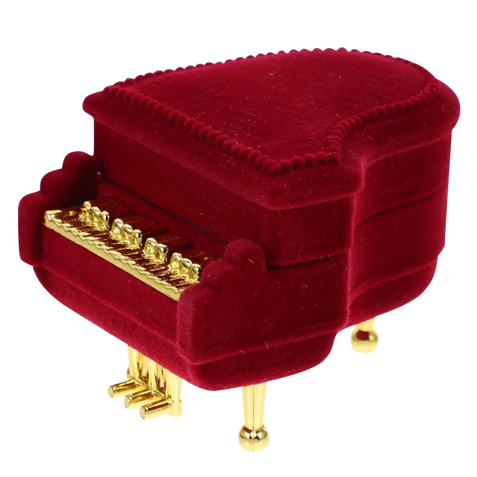 Piano Jewelry Box Display Storage Case Wedding Ring Cabinets Portable Cute Holder Flannel
Piano Jewelry Box Display Storage Case Wedding Ring Cabinets Portable Cute Holder Flannel