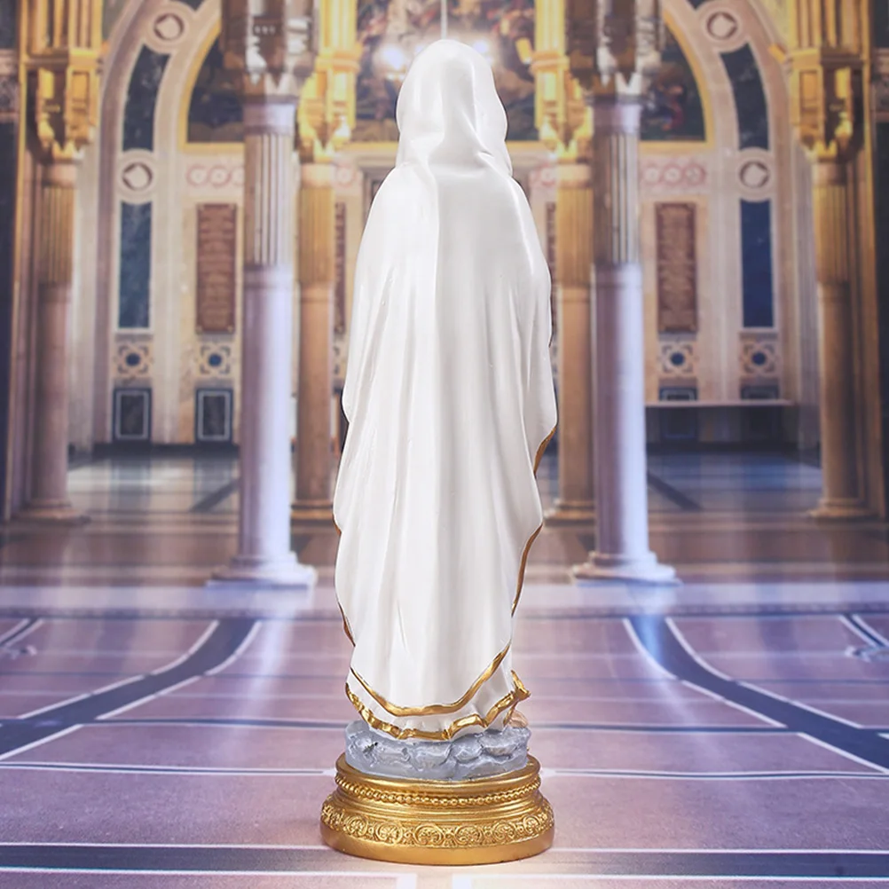 Virgin Resin Statue Unique Home Decoration Easter Figurine Desktop nament Christianity Craft Fine Detail Durability Mini 
Virgin Resin Statue Unique Home Decoration Easter Figurine Desktop nament Christianity Craft Fine Detail Durability Mini