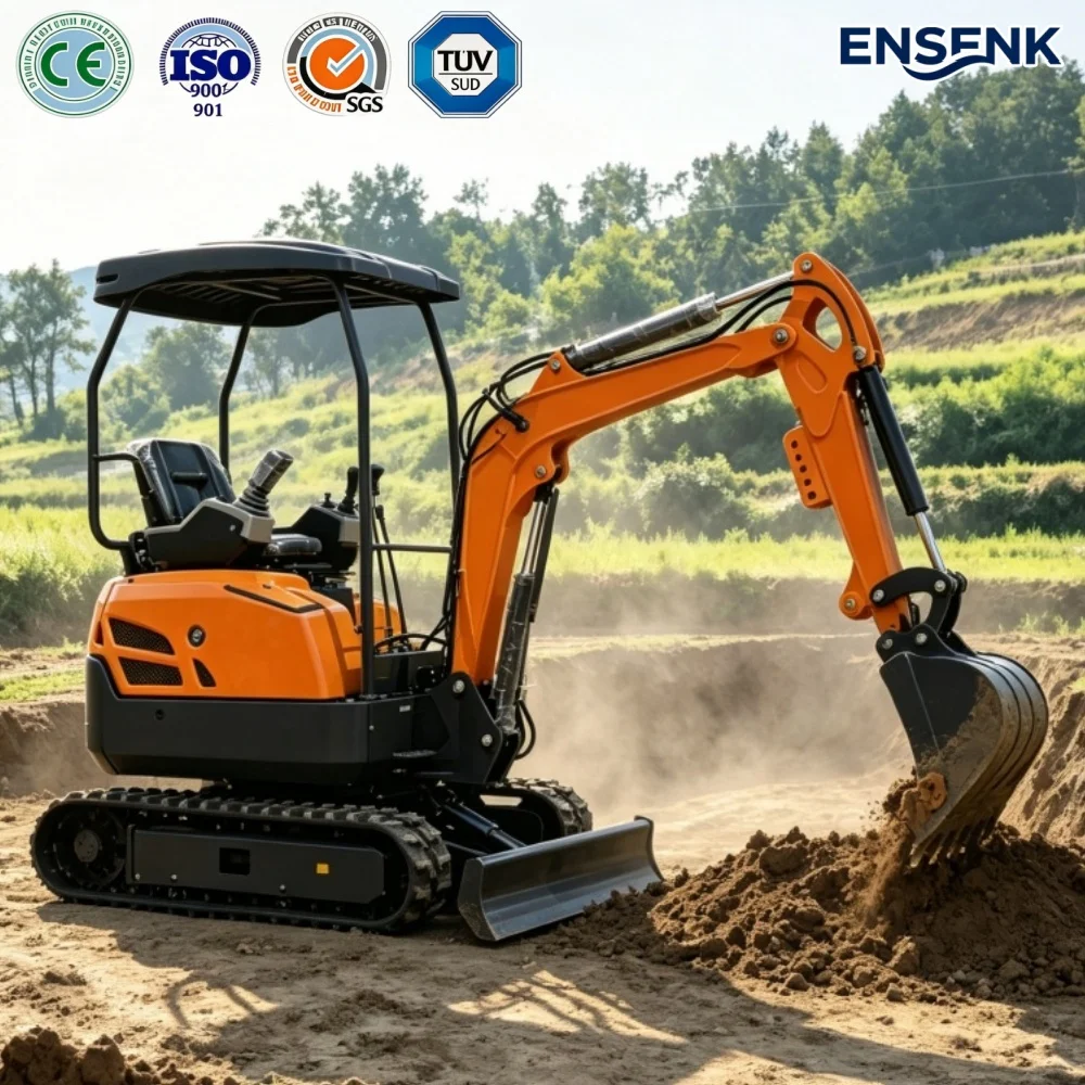 1.0/0.8Ton Mini Excavator With Trencher ToolConstruction Equipment For HomeEscavatoriSuitable For Family Use Taller
1.0/0.8Ton Mini Excavator With Trencher ToolConstruction Equipment For HomeEscavatoriSuitable For Family Use Taller