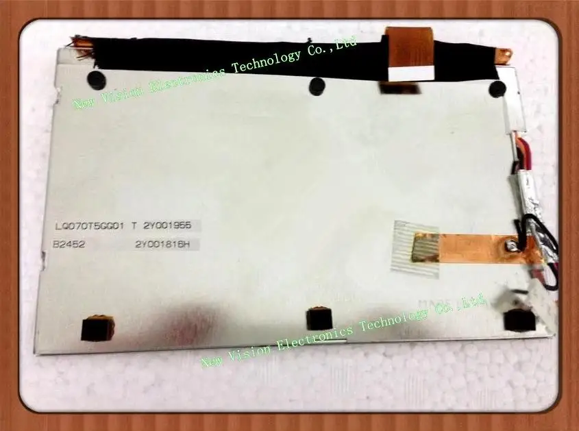 LQ070T5GG01 Original 7 inch 480*234 LCD Screen Display for DVD Player, Digital Photo Frame
LQ070T5GG01 Original 7 inch 480*234 LCD Screen Display for DVD Player, Digital Photo Frame