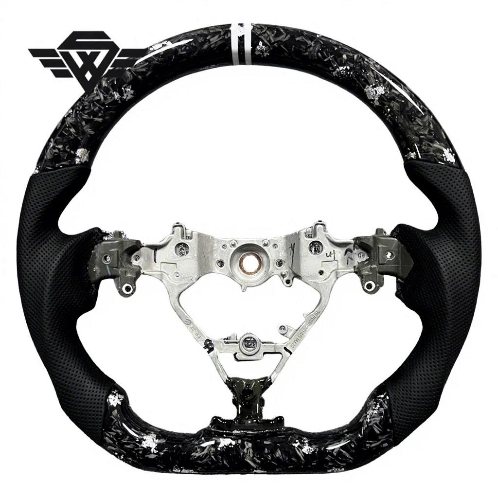 High Quality Sports Car Steering Wheel Skeleton Suitable for VENZA Camry Corolla Avalon Highlander Forged Carbon Steering Wheel
High Quality Sports Car Steering Wheel Skeleton Suitable for VENZA Camry Corolla Avalon Highlander Forged Carbon Steering Wheel