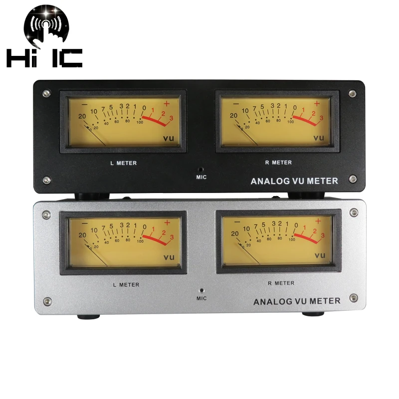 Square Analog VU Meter Voice Controlled Wire Controlled level Indicator Adjustable With LED Aluminum Alloy Panel
Square Analog VU Meter Voice Controlled Wire Controlled level Indicator Adjustable With LED Aluminum Alloy Panel