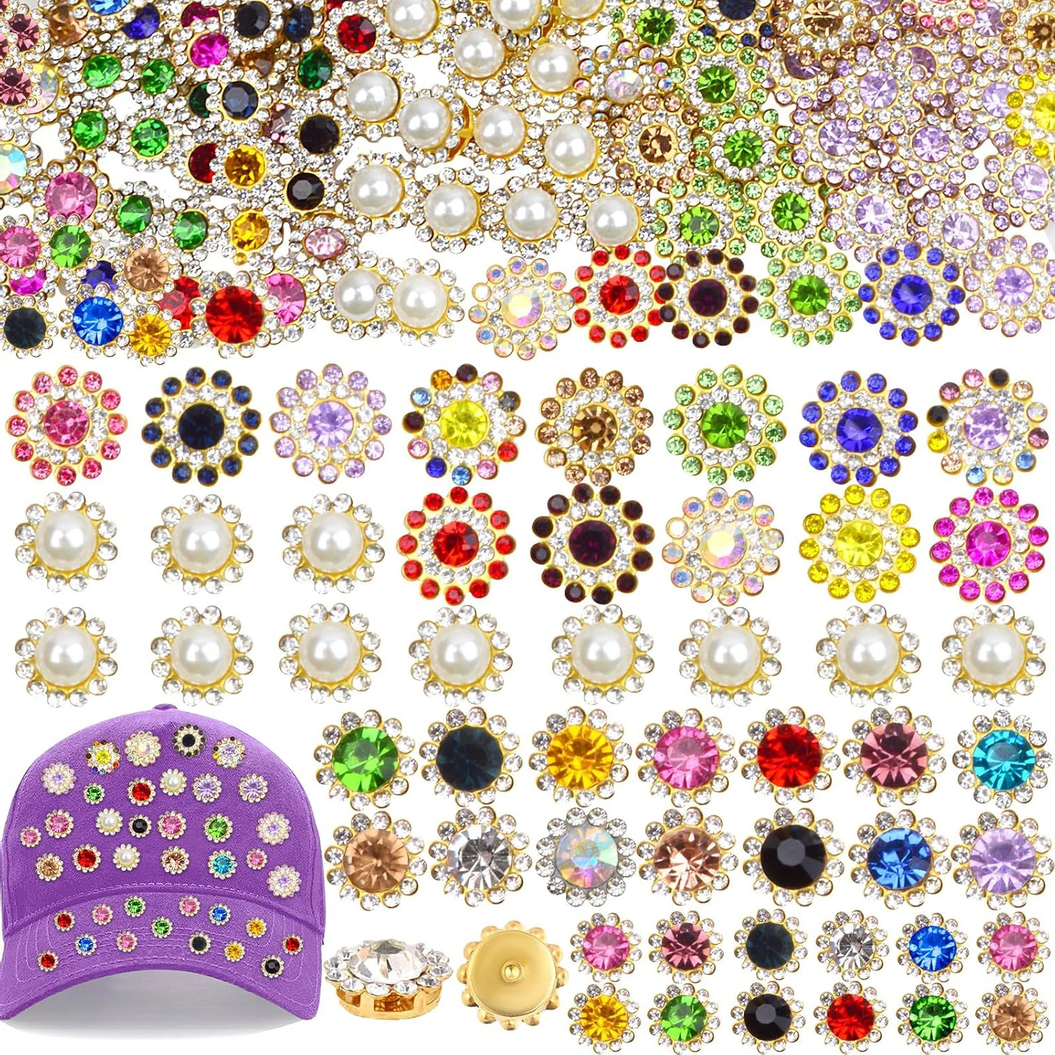 200 PCS Flower Claw Bedazzled Big Gems Sew on Pearls Rhinestones for Clothes Crafts Hat Shoes Bags Sewing Accessories,
200 PCS Flower Claw Bedazzled Big Gems Sew on Pearls Rhinestones for Clothes Crafts Hat Shoes Bags Sewing Accessories,