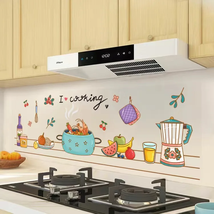 W39* Kitchen High-Temperature and Oil Smoke Resistant Stickers Transparent Wallpaper Waterproof and Moisture-Proof Self-Adhesive
W39* Kitchen High-Temperature and Oil Smoke Resistant Stickers Transparent Wallpaper Waterproof and Moisture-Proof Self-Adhesive